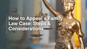 How to Appeal a Family Law Case: Steps & Considerations