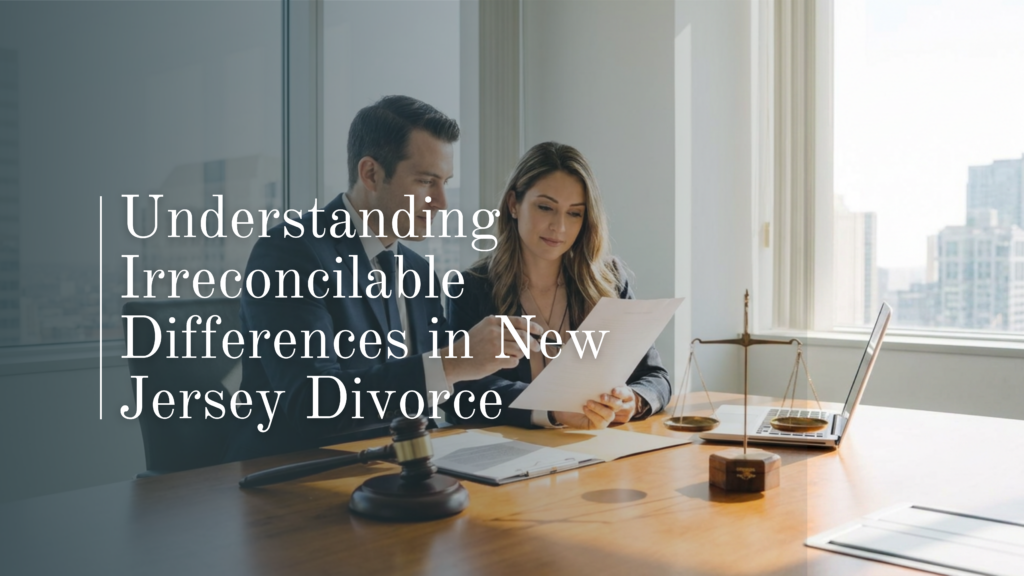 Irreconcilable Differences in New Jersey Divorce: What You Need to Know